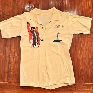 Yellow women’s golf shirt size Med nice shirt for golf